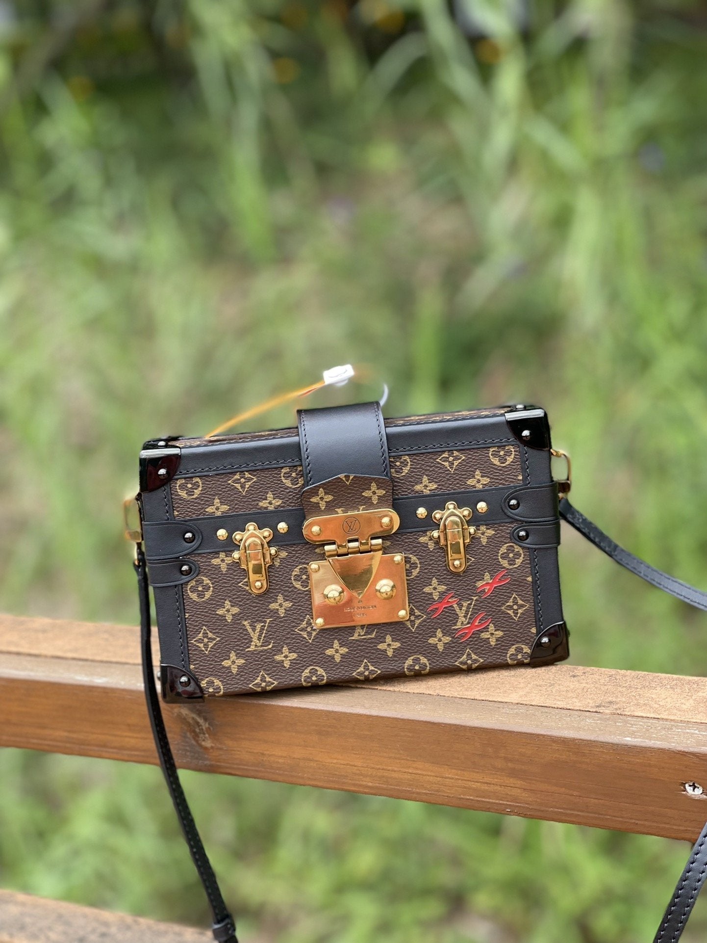 LV PETITE MALLE 20CM MONOGRAM CANVAS