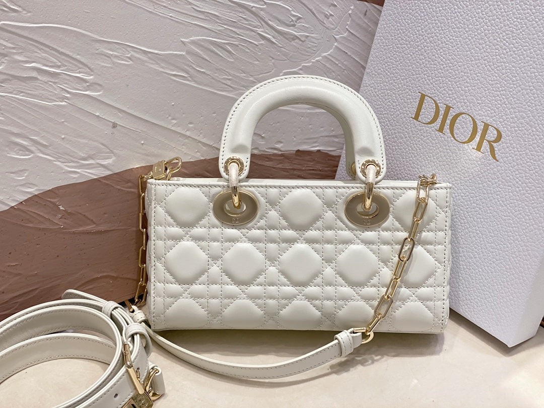 MICRO LADY D-JOY 16.5 WHITE LAMBSKIN