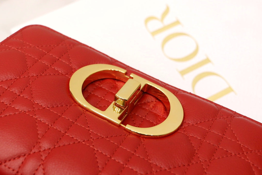 CARO MINI BAG 20 IN CANDY RED CALFSKIN