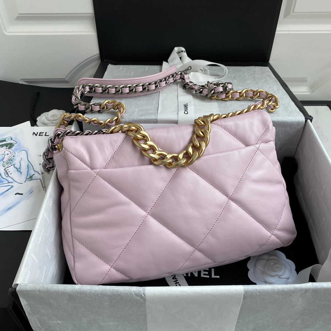 CC 26 SMALL BAG IN LIGHT PINK CALFSKIN