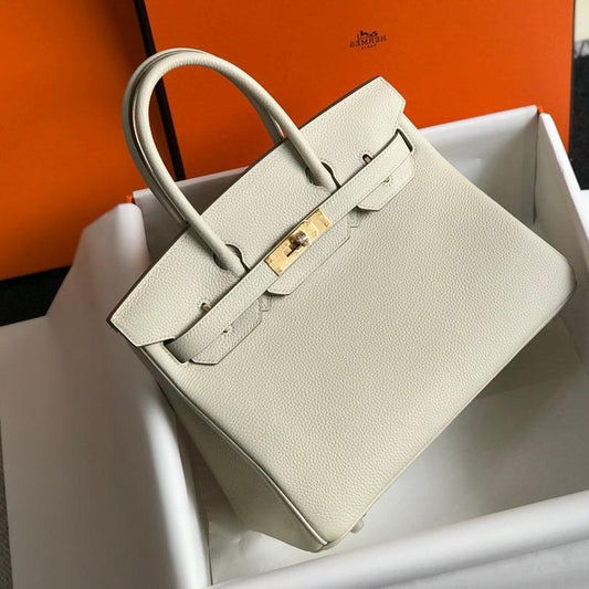 HM BIRKIN 35CM BAG IVORY CALFSKIN GOLD HARDWARE