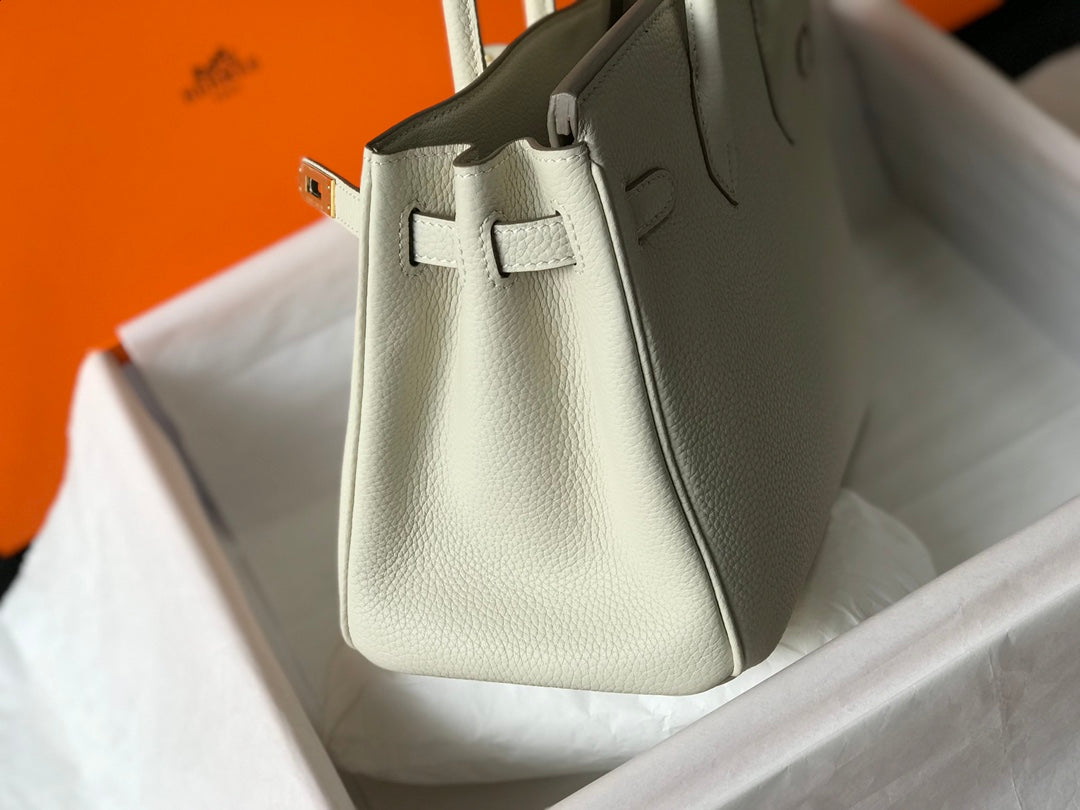 HM BIRKIN 35CM BAG IVORY CALFSKIN GOLD HARDWARE