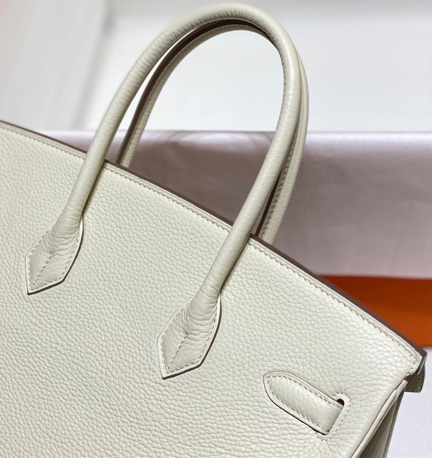 HM BIRKIN 35CM BAG WHITE CALFSKIN GOLD HARDWARE