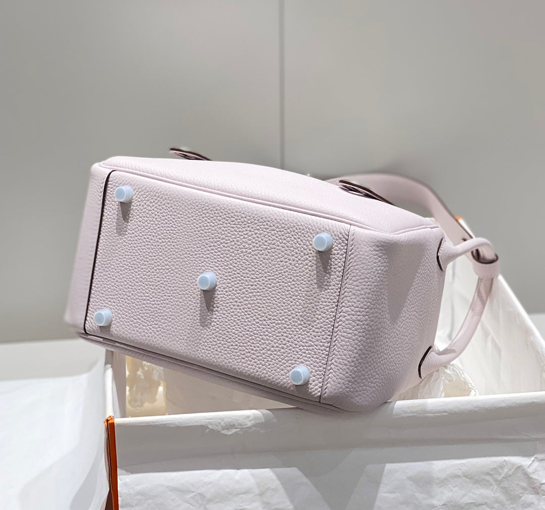 HM LINDY 30 BAG SOFT PINK CALFSKIN