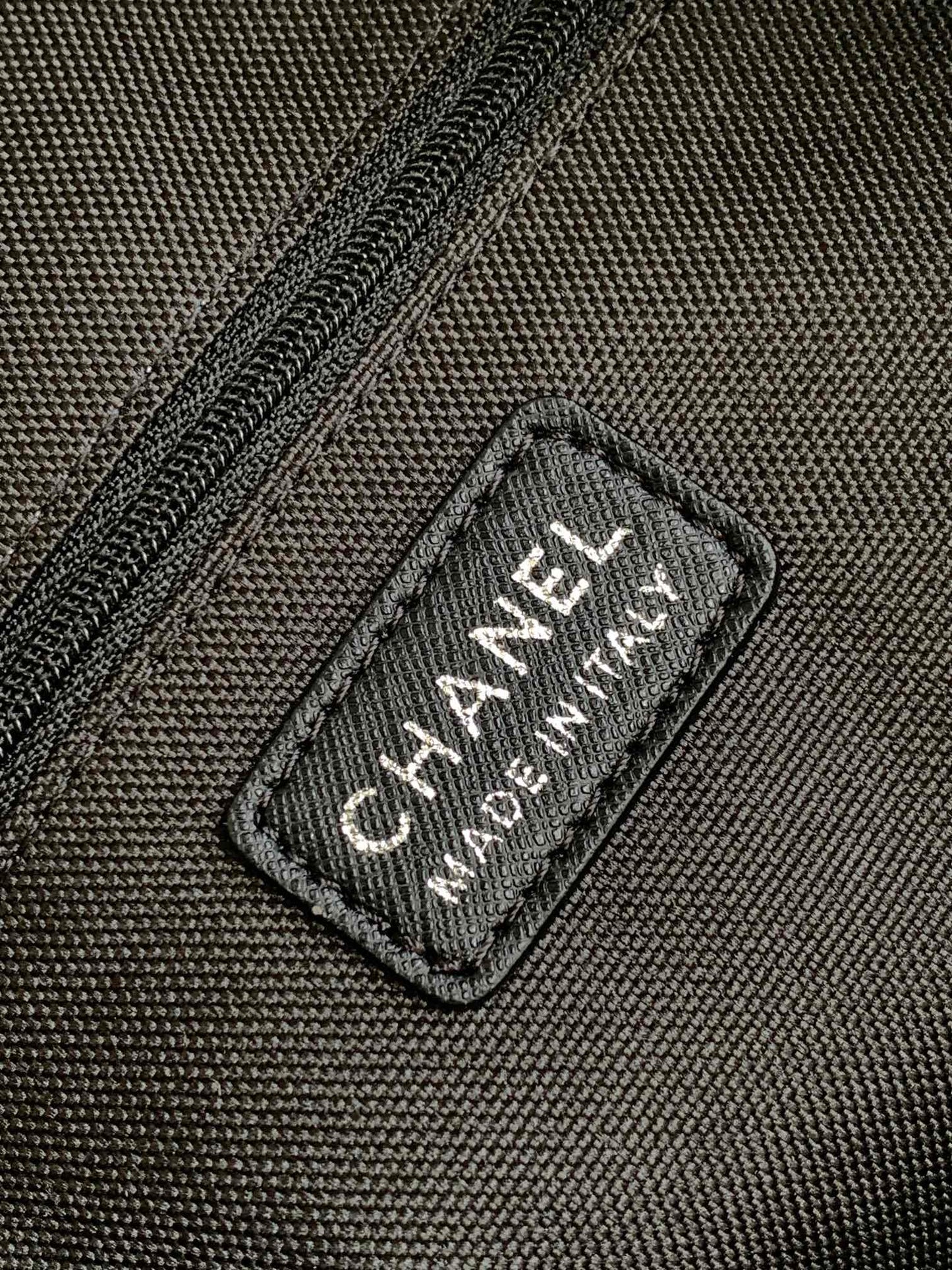 CC TRAVEL BAG 45 IN BLACK CANVAS