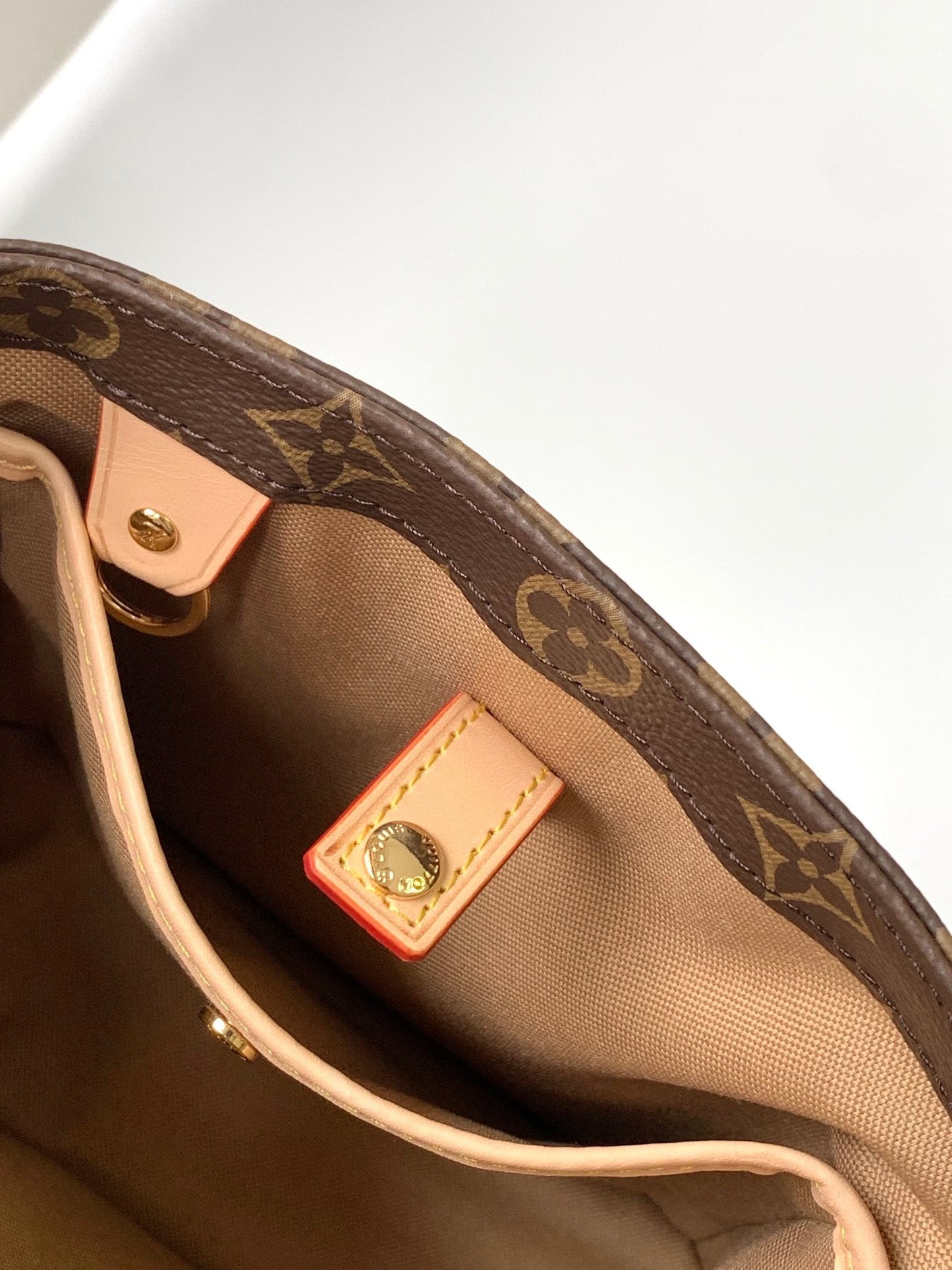 VAVIN PM TOTE 23 BROWN MONOGRAM CANVAS