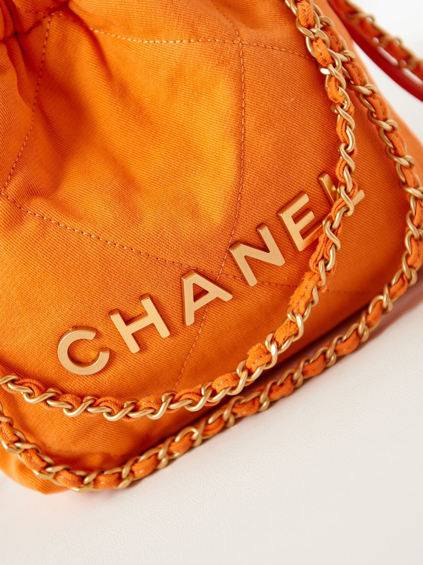 CC CLASSIC MINI 20 BAG IN SAFETY ORANGE CANVAS