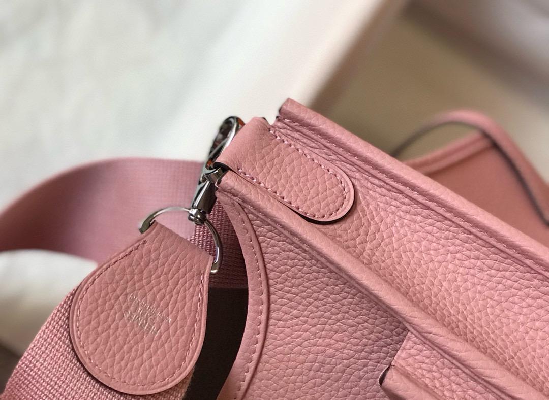 HM Evelyne 29 Togo Bag Pink