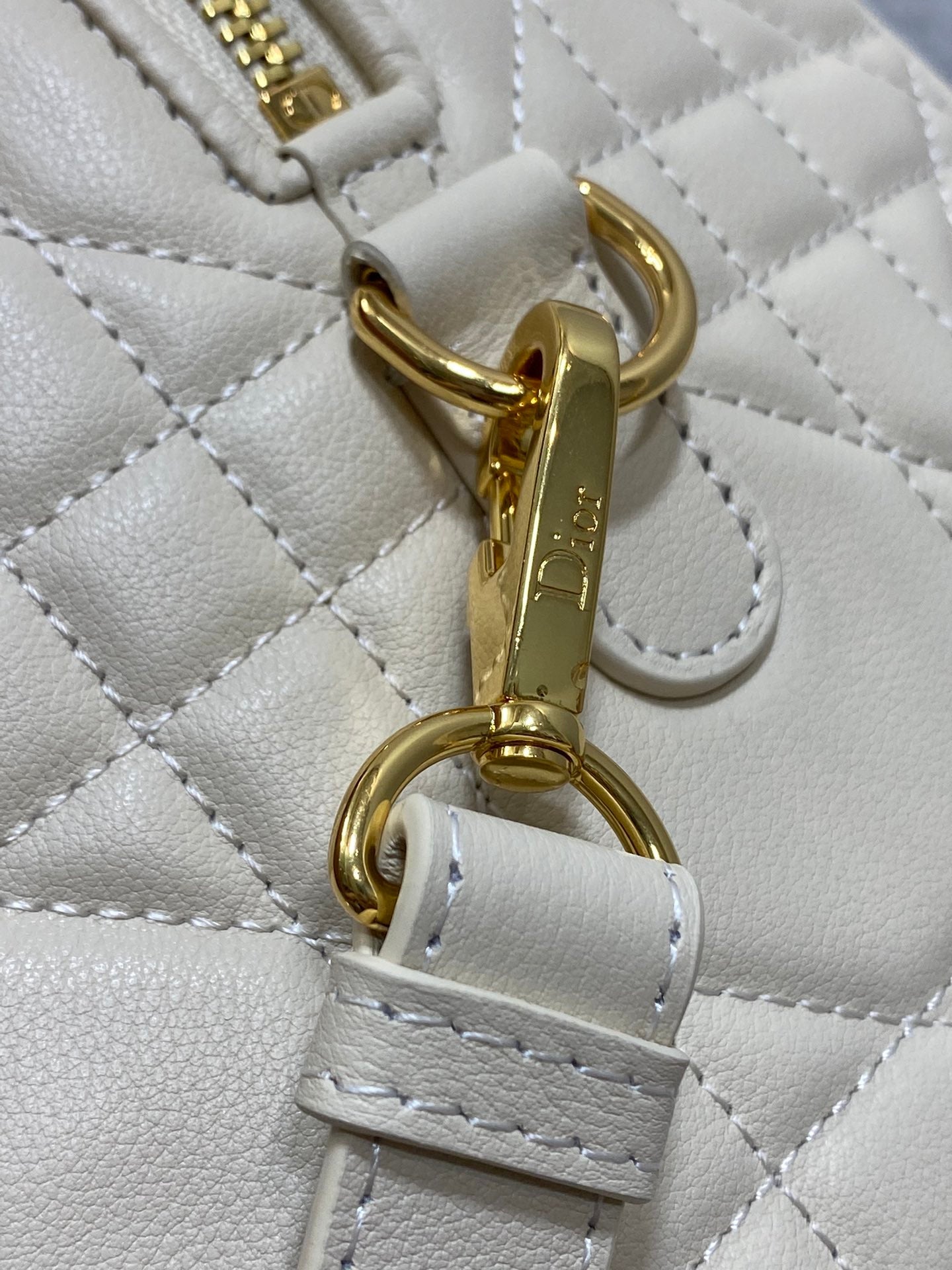 GROOVE 25 BAG IN WHITE CREAM LAMBSKIN