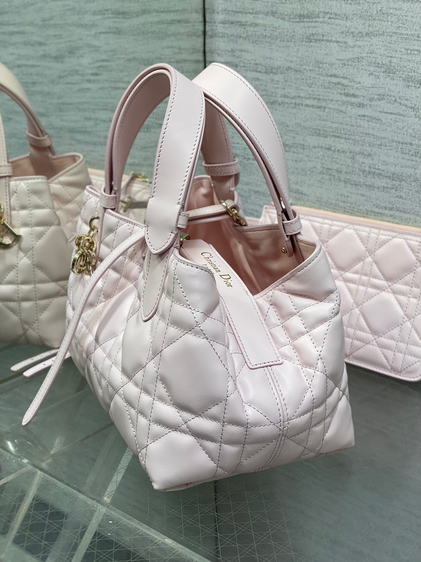 ALWAYS MINI 23 BAG IN LIGHT PINK MACROCANNAGE CALFSKIN