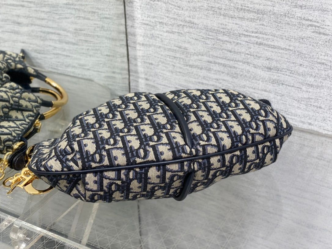 WALK IN PURSE 36 BAG BLUE OBLIQUE JACQUARD