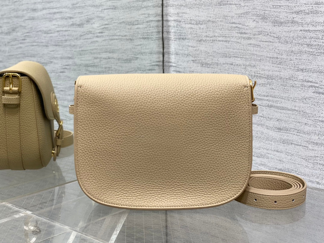 MEDIUM 27 BOBBY BAG IN TAN BEIGE LAMBSKIN