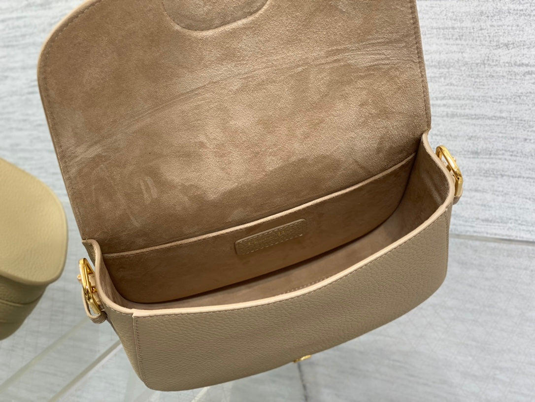 MEDIUM 27 BOBBY BAG IN TAN BEIGE LAMBSKIN