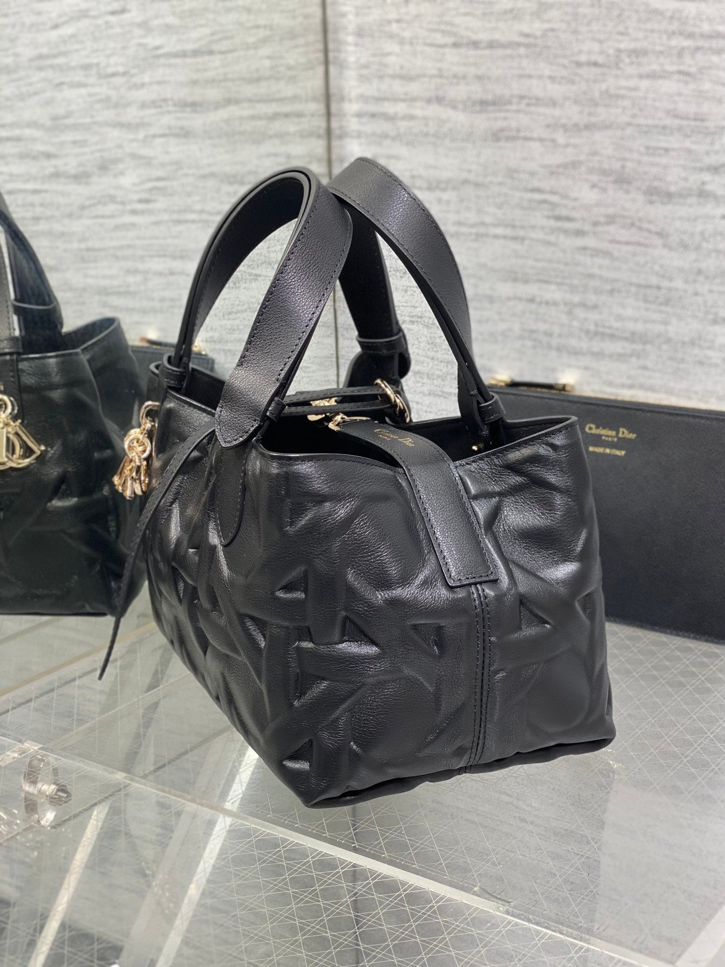 ALWAYS MINI 23 BAG IN BLACK MACROCANNAGE CALFSKIN