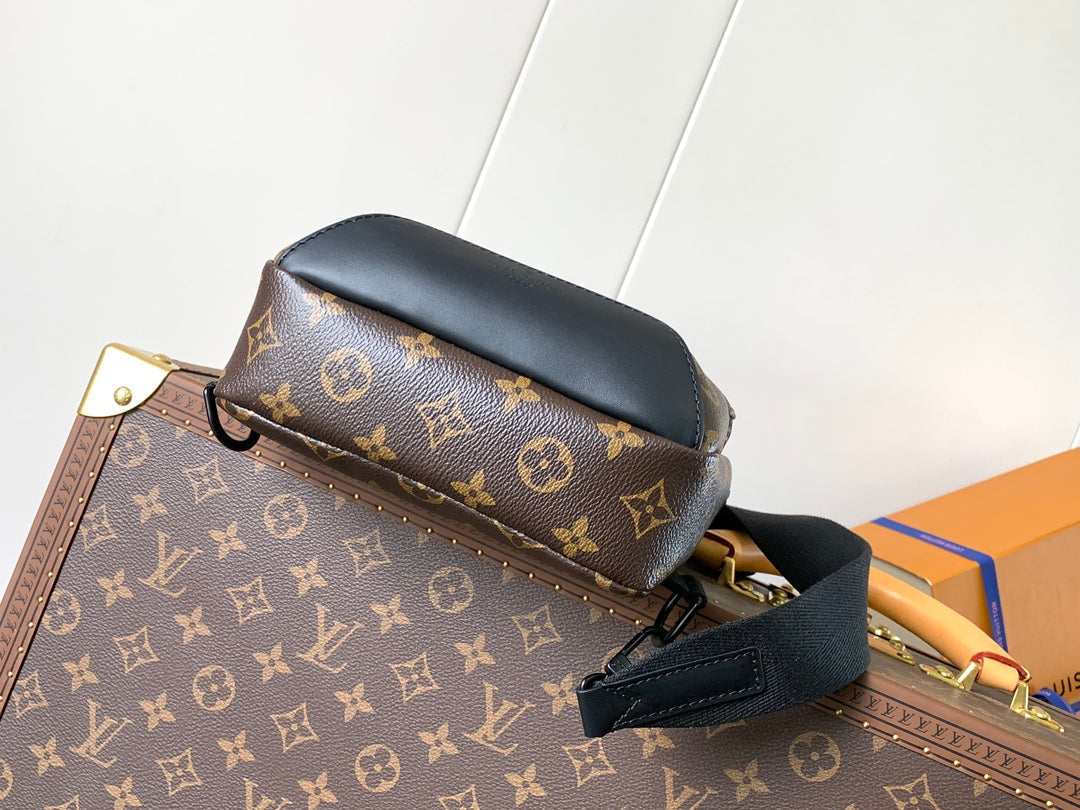 AVENUE SLINGBACK 31 IN BROWN MONOGRAM CANVAS