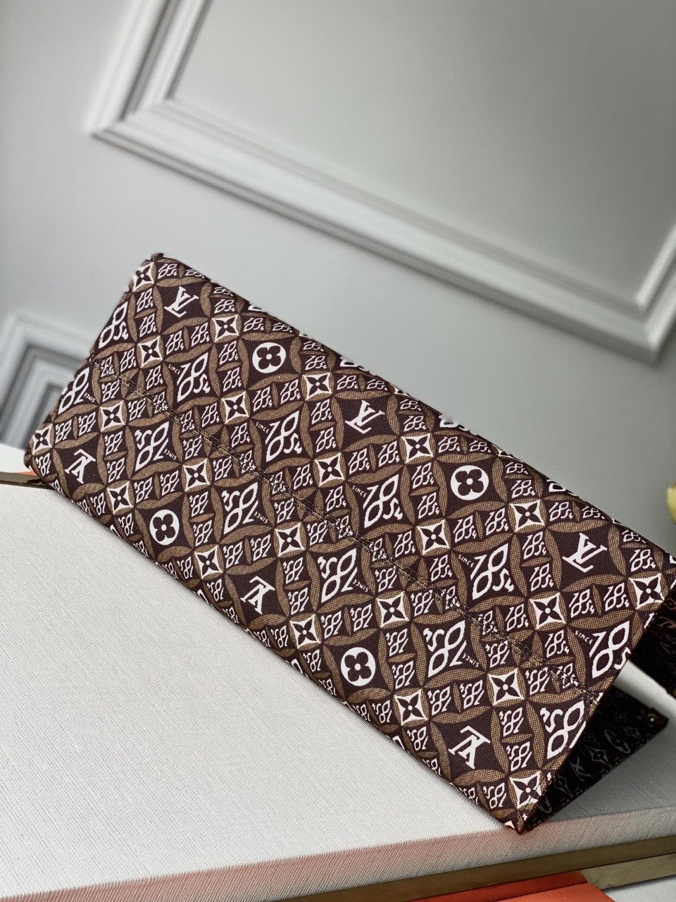 LV SINCE 1984 ONTHEGO GM BROWN TEXTILE